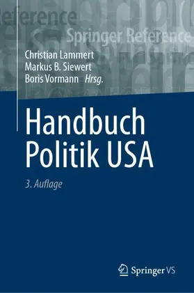 Lammert / Vormann / Siewert |  Handbuch Politik USA | Buch |  Sack Fachmedien