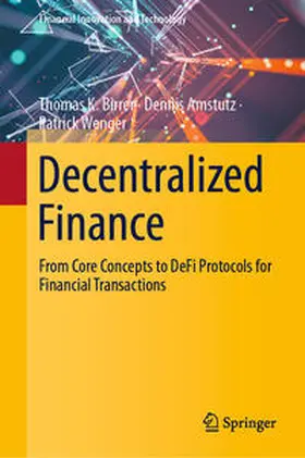 Birrer / Amstutz / Wenger |  Decentralized Finance | eBook | Sack Fachmedien