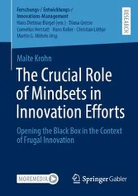 Krohn |  The Crucial Role of Mindsets in Innovation Efforts | eBook | Sack Fachmedien