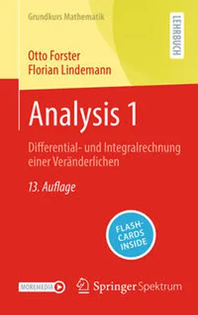 Forster / Lindemann |  Analysis 1 | eBook | Sack Fachmedien