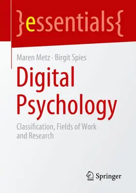 Spies / Metz |  Digital Psychology | Buch |  Sack Fachmedien