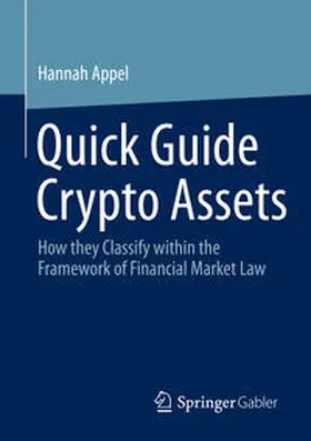 Appel | Quick Guide Crypto Assets | E-Book | sack.de