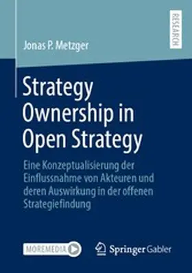 Metzger | Strategy Ownership in Open Strategy | E-Book | www2.sack.de