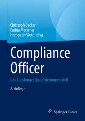 Becker / Metscher / Vietz |  Compliance Officer | Buch |  Sack Fachmedien