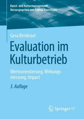 Birnkraut |  Evaluation im Kulturbetrieb | Buch |  Sack Fachmedien