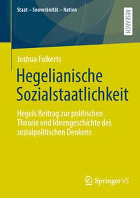 Folkerts |  Hegelianische Sozialstaatlichkeit | Buch |  Sack Fachmedien