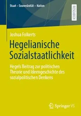 Folkerts |  Hegelianische Sozialstaatlichkeit | eBook | Sack Fachmedien