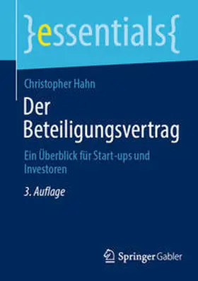 Hahn | Der Beteiligungsvertrag | E-Book | sack.de