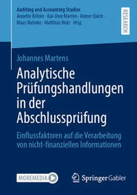 Martens |  Analytische Prüfungshandlungen in der Abschlussprüfung | eBook | Sack Fachmedien