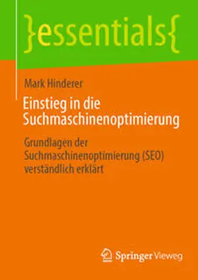 Hinderer | Einstieg in die Suchmaschinenoptimierung | E-Book | sack.de