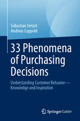 Oetzel / Luppold | 33 Phenomena of Purchasing Decisions | E-Book | www2.sack.de