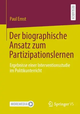 Ernst |  Der biographische Ansatz zum Partizipationslernen | Buch |  Sack Fachmedien