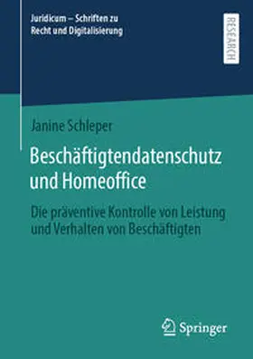 Schleper | Beschäftigtendatenschutz und Homeoffice | E-Book | sack.de