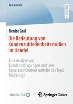 Graf |  Die Bedeutung von Kundenzufriedenheitsstudien im Handel | eBook | Sack Fachmedien