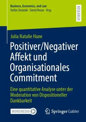 Hane |  Positiver/Negativer Affekt und Organisationales Commitment | Buch |  Sack Fachmedien
