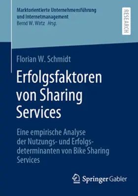 Schmidt | Erfolgsfaktoren von Sharing Services | E-Book | sack.de