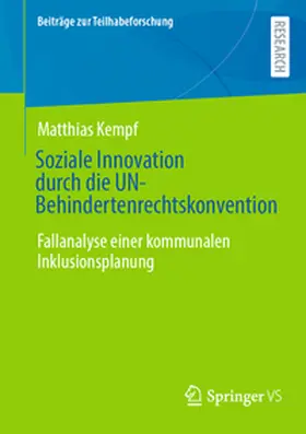 Kempf |  Soziale Innovation durch die UN-Behindertenrechtskonvention | eBook | Sack Fachmedien