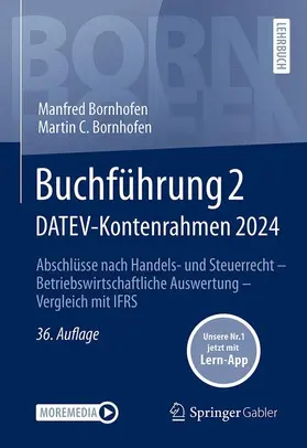 Bornhofen |  Buchführung 2 DATEV-Kontenrahmen 2024 | Buch |  Sack Fachmedien
