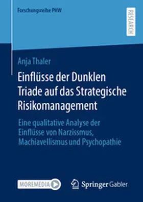 Thaler | Einflüsse der Dunklen Triade auf das Strategische Risikomanagement | E-Book | sack.de