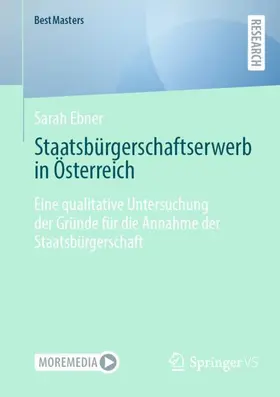 Ebner |  Staatsbürgerschaftserwerb in Österreich | Buch |  Sack Fachmedien