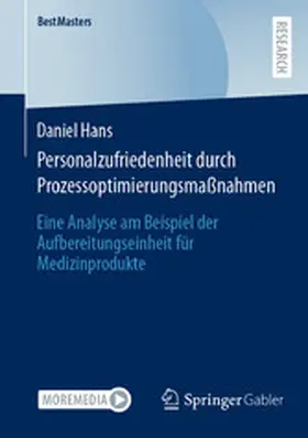Hans |  Personalzufriedenheit durch Prozessoptimierungsmaßnahmen | eBook | Sack Fachmedien