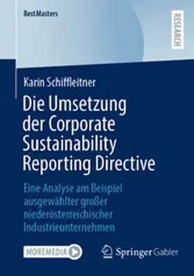 Schiffleitner | Die Umsetzung der Corporate Sustainability Reporting Directive | E-Book | sack.de