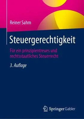 Sahm |  Steuergerechtigkeit | Buch |  Sack Fachmedien