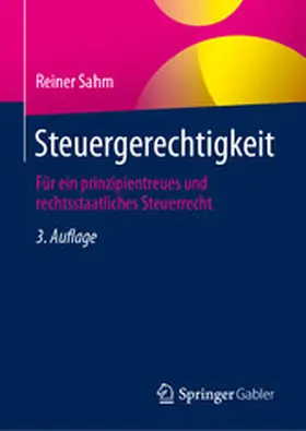 Sahm |  Steuergerechtigkeit | eBook | Sack Fachmedien