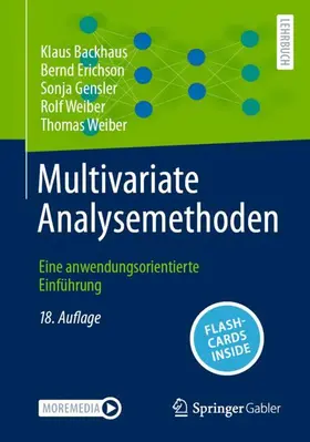 Backhaus / Erichson / Gensler | Multivariate Analysemethoden | Medienkombination | 978-3-658-47928-2 | sack.de