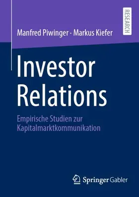 Kiefer / Piwinger |  Investor Relations | Buch |  Sack Fachmedien