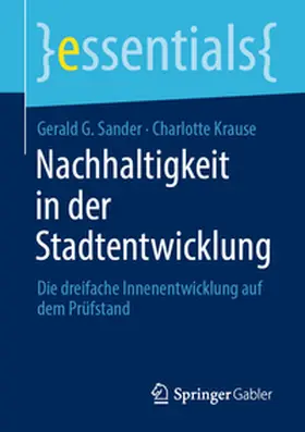 Krause / Sander |  Nachhaltigkeit in der Stadtentwicklung | Buch |  Sack Fachmedien