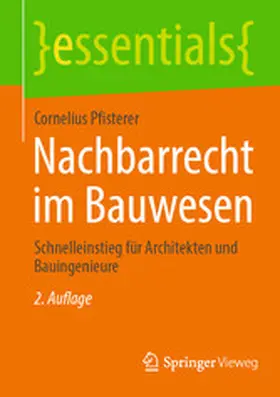 Pfisterer | Nachbarrecht im Bauwesen | E-Book | sack.de