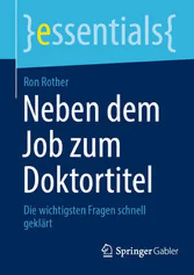 Rother |  Neben dem Job zum Doktortitel | eBook | Sack Fachmedien