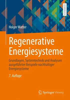 Watter | Regenerative Energiesysteme | Buch | 978-3-658-48061-5 | www2.sack.de