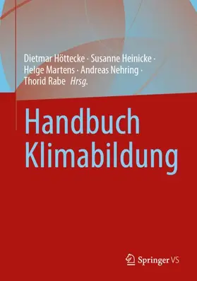 Höttecke / Heinicke / Martens |  Handbuch Klimabildung | Buch |  Sack Fachmedien
