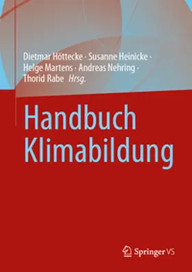 Höttecke / Heinicke / Martens |  Handbuch Klimabildung | eBook | Sack Fachmedien
