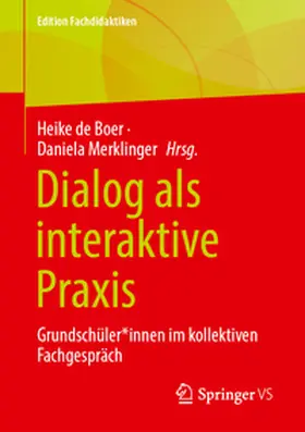 de Boer / Merklinger |  Dialog als interaktive Praxis | eBook | Sack Fachmedien