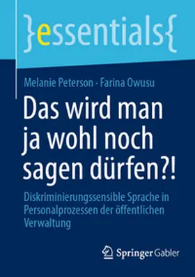 Peterson / Owusu | Das wird man ja wohl noch sagen dürfen?! | E-Book | sack.de