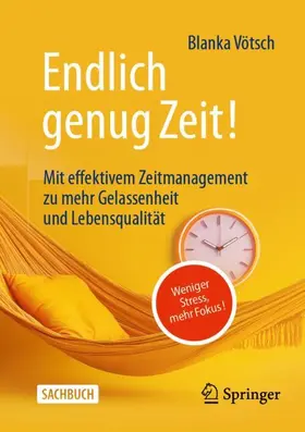 Vötsch |  Endlich genug Zeit! | Buch |  Sack Fachmedien