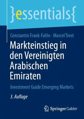Frank-Fahle / Trost |  Markteinstieg in den Vereinigten Arabischen Emiraten | Buch |  Sack Fachmedien