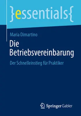 Dimartino |  Die Betriebsvereinbarung | eBook | Sack Fachmedien