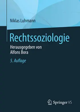 Luhmann / Bora |  Rechtssoziologie | eBook | Sack Fachmedien