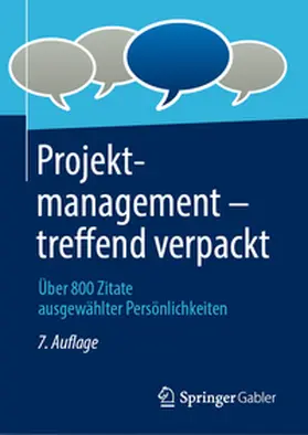 Projektmanagement - treffend verpackt | Buch | 978-3-658-49711-8 | sack.de