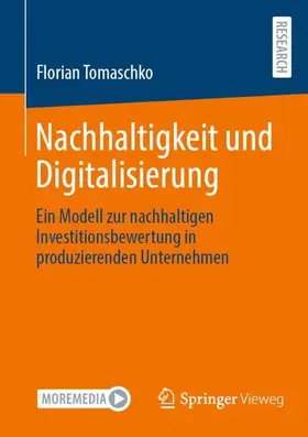 Tomaschko | Nachhaltigkeit und Digitalisierung | Buch | 978-3-658-50269-0 | www2.sack.de