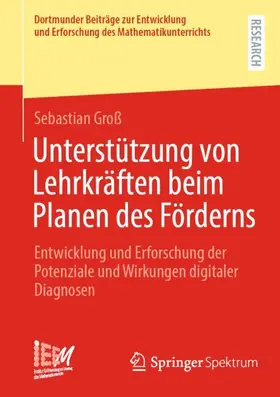 Groß |  Unterstützung von Lehrkräften beim Planen des Förderns | Buch |  Sack Fachmedien