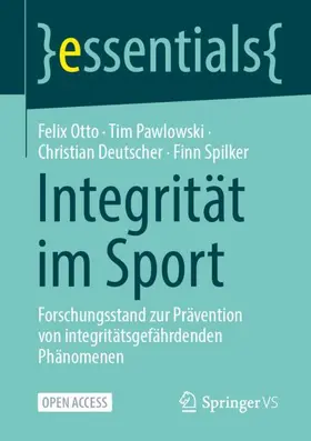 Otto / Pawlowski / Deutscher |  Integrität im Sport | Buch |  Sack Fachmedien