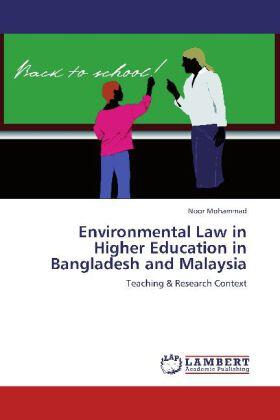 Mohammad |  Environmental Law in Higher Education in Bangladesh and Malaysia | Buch |  Sack Fachmedien
