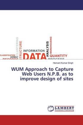 Singh |  WUM Approach to Capture Web Users N.P.B. as to improve design of sites | Buch |  Sack Fachmedien