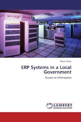 Shaw |  ERP Systems in a Local Government | Buch |  Sack Fachmedien