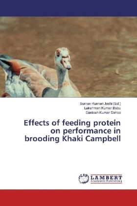 Babu / Sahoo / Joshi |  Effects of feeding protein on performance in brooding Khaki Campbell | Buch |  Sack Fachmedien
